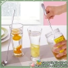 Đầu Bầu Thép Không Gỉ 32cm Đa Năng Dài Tay - Thìa Khuấy Cà Phê, Cocktail - 34.6k