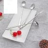 Đầu Bầu Thép Không Gỉ 32cm Đa Năng Dài Tay - Thìa Khuấy Cà Phê, Cocktail - 34.6k 2