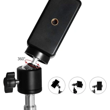 Đầu bi 360 độ gắn tripod - Đầu ball nối 1/4 cho livestream, chỉ 13.000đ 4