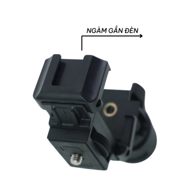 Đầu Bi Cầu 360° 2in1 Kẹp Lò Xo - Gắn Kẹp Điện Thoại cho Tripod & Gậy Chụp Ảnh, 75.000₫ 3