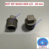 Đầu bịt ren ngoài nhựa 1/2-21 - Nút bấm dây cấp, bền, chống rò rỉ, giá chỉ 10.000đ 5