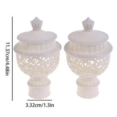 Đầu bọc thanh treo rèm cửa nhựa YIYU retro - Giá ưu đãi 39.960 VND (giá gốc 49.151 VND)