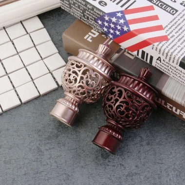 Đầu bọc thanh treo rèm cửa nhựa YIYU retro - Giá ưu đãi 39.960 VND (giá gốc 49.151 VND)