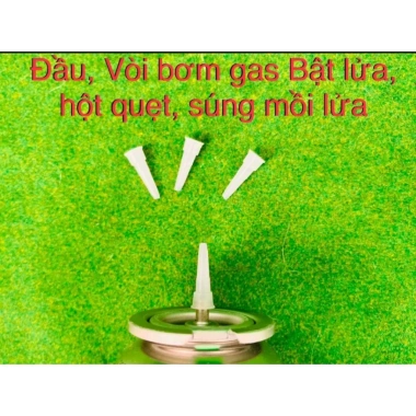 Đầu bơm gas bật lửa 5 đầu - Bơm gas hột quẹt cho bình gas mini, giá chỉ 9.900₫