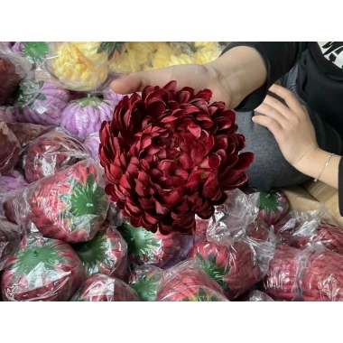 Đầu bông hoa Cúc Đại Doa lớn, trang trí Tết - Giảm giá, chỉ 20.000đ 8