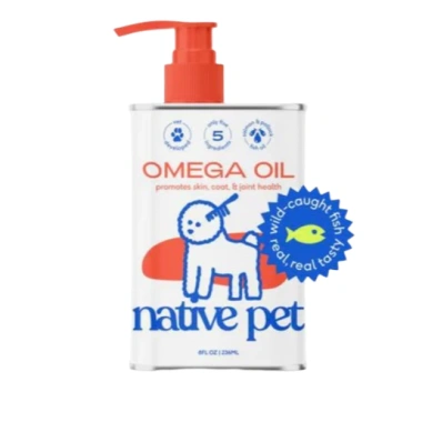 Dầu cá hồi NATIVE PET 236ml Omega-3 - Dưỡng da lông chó mèo, giảm còn 750.000₫