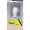 Đầu canh xốp Hoả Tốc Thùng nhựa đựng wig, giá đỡ wig không mặt có lỗ, tặng ghim 40.000₫ 6