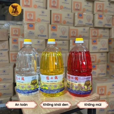Dầu Cát Tường Lưu Ly 1Kg Chai Tròn - Thắp Đèn Thờ Cúng FUSILUNG Giá Ưu Đãi 80.750₫ 7