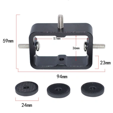 Đầu chia kẹp điện thoại hợp kim gang nguyên khối - Đỡ 3 điện thoại, bền bỉ, giá 12.000₫