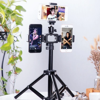 Đầu chia kẹp điện thoại hợp kim gang nguyên khối - Đỡ 3 điện thoại, bền bỉ, giá 12.000₫
