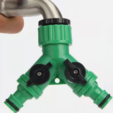 Đầu chia vòi nước van chữ Y 2 đường van khoá - Giá 24.000 VND, giảm 5.040 VND 2
