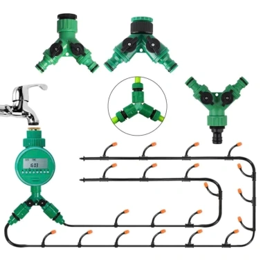 Đầu chia vòi nước van chữ Y 2 đường van khoá - Giá 24.000 VND, giảm 5.040 VND 6