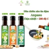 Dầu chiên xào Anpaso 100ml ăn dặm - chịu nhiệt 200°C, vị oliu, óc chó, hạt, giá 100k