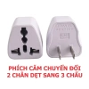 Đầu Chuyển Đổi bTakyHome - Phích Điện Nhỏ Gọn, Chân Dẹt Sang Tròn, Giá 19k 5