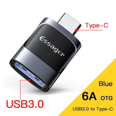 Đầu chuyển đổi Essager USB 3.0 sang Type C - Tốc độ 5Gbps, Giá chỉ 53.900₫ 9