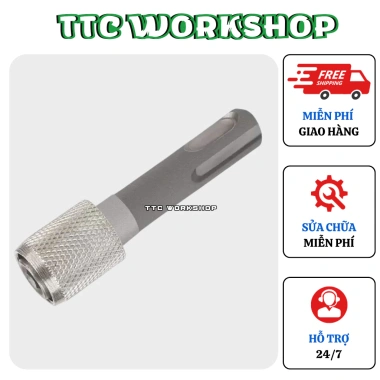Đầu chuyển đổi mũi khoan 1/4 sang lục giác - Bộ gài 4 rãnh, giá chỉ 20.355 đồng