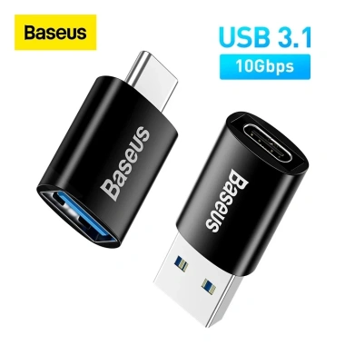 Đầu chuyển đổi OTG Baseus Ugreen Type C 2.0/3.0 sang USB A & USB sang Type C - Sạc, truyền dữ liệu tốc độ cao, chỉ 49.000₫
