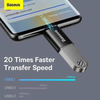 Đầu chuyển đổi OTG Baseus Ugreen Type C 2.0/3.0 sang USB A & USB sang Type C - Sạc, truyền dữ liệu tốc độ cao, chỉ 49.000₫ 3 Đầu chuyển đổi OTG Baseus Ugreen Type C 2.0/3.0 sang USB A & USB sang Type C - Sạc, truyền dữ liệu tốc độ cao, chỉ 49.000₫ 3
