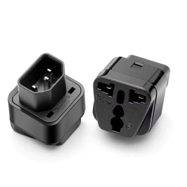 Đầu chuyển đổi Phích cắm C13 C14 UPS PDU sang IEC 3 chấu 250V 10A ưu đãi 49.500đ 2