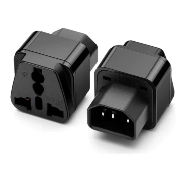Đầu chuyển đổi Phích cắm C13 C14 UPS PDU sang IEC 3 chấu 250V 10A ưu đãi 49.500đ 5
