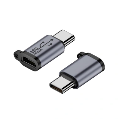 Đầu Chuyển Đổi USB-C sang Micro USB Type-C Hợp Kim - Giá 37.070 đ, Tốc Độ Cao