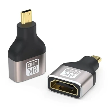 Đầu chuyển Mini/Micro HDMI sang HDMI 4K/8K 60Hz – Tương thích laptop, camera, HDTV, máy quay – Giá 22.000đ