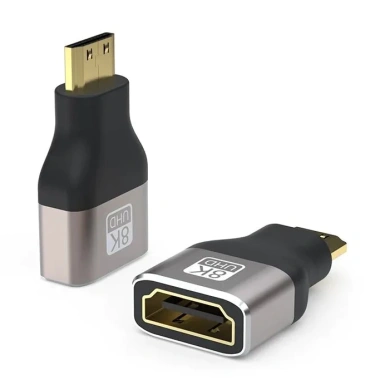 Đầu chuyển Mini/Micro HDMI sang HDMI 4K/8K 60Hz – Tương thích laptop, camera, HDTV, máy quay – Giá 22.000đ