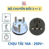 Đầu chuyển phích cắm 2 chấu sang 3 chấu – Chất lượng cao, Giá chỉ 19.000đ