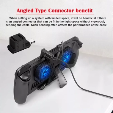 đầu chuyển Type C 1-2 + USB A 100W 10Gbps, sạc nhanh 4K 60Hz - 65k 9
