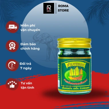Dầu Cù Là Cánh Buồm Thái Lan 50g - Dầu Xoa Bóp Massage Giảm Đau Xương Khớp Giá 58.000 VND
