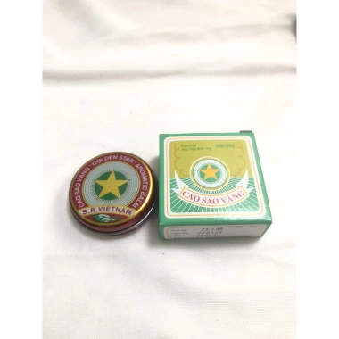 Dầu Cù Là Cao Sao Vàng GOLDEN STAR 10g - Giảm nhứt đầu, say tàu, đau bụng, cảm cúng, muỗi đốt, OPC, 29.000đ 5