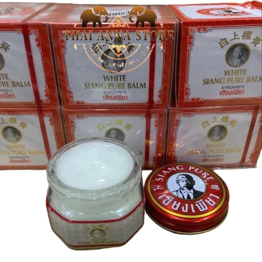 Dầu Cù Là Ông Già Siang Pure Balm 40g Thái Lan - Giảm Đau, 2 Màu Đỏ Trắng, Giá 99k