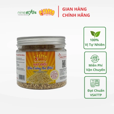 Đầu cuống hạt điều rang mộc O Casso 250g - Ngon giòn, giảm còn 65k, chất lượng cao