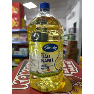 Dầu Đậu Lành Simply Chai 1L/2L Giá chỉ 75.000₫ ngon an toàn giảm giá hấp dẫn