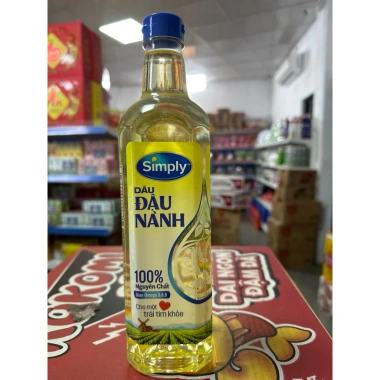 Dầu Đậu Lành Simply Chai 1L/2L Giá chỉ 75.000₫ ngon an toàn giảm giá hấp dẫn
