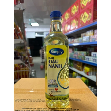 Dầu Đậu Lành Simply Chai 1L/2L Giá chỉ 75.000₫ ngon an toàn giảm giá hấp dẫn