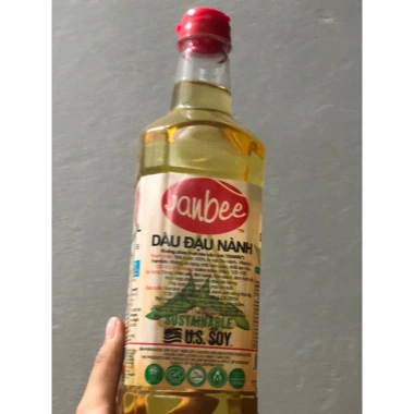 Dầu Đậu Nành Janbee 1l – Nguyên chất thực vật, không cholesterol, chỉ 66.000đ