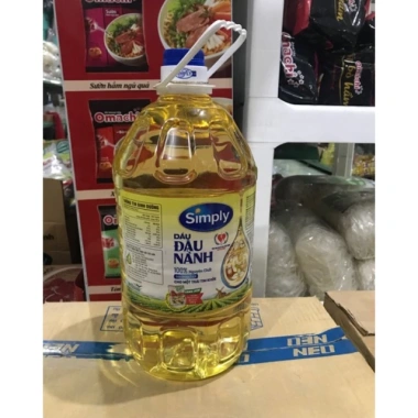 Dầu Đậu Nành Simply 5L - Nguyên chất, giàu protein, giá chỉ 260.720₫, giảm 22%