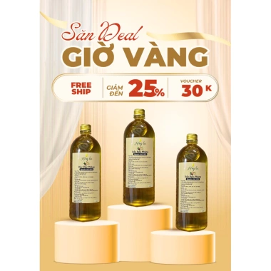 Dầu Đậu Phộng Nguyên Chất Hồng Lạc 49k - Giá Tiết Kiệm, Dinh Dưỡng Cho Nấu Ăn