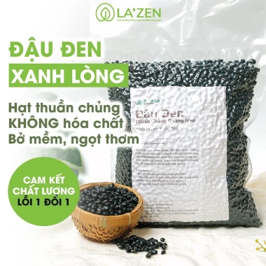 Đậu đen xanh sạch 250g/500g không chất bảo quản La'zen - Giá chỉ 44.000 (giảm 11.000)