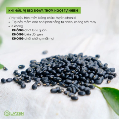 Đậu đen xanh sạch 250g/500g không chất bảo quản La'zen - Giá chỉ 44.000 (giảm 11.000)