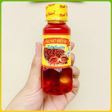 Dầu Điều Đỏ Nấu Ăn 100ml - Dầu Màu Điều, Dầu Hạt Điều Đỏ, Giá Chỉ 20.000đ 4