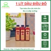 Dầu điều đỏ nguyên chất 1L - Gia vị tạo màu cho món ăn, giảm còn 50.000đ