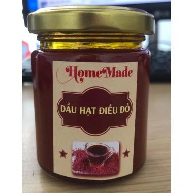 Dầu điều đỏ nguyên chất 1L - Gia vị tạo màu cho món ăn, giảm còn 50.000đ