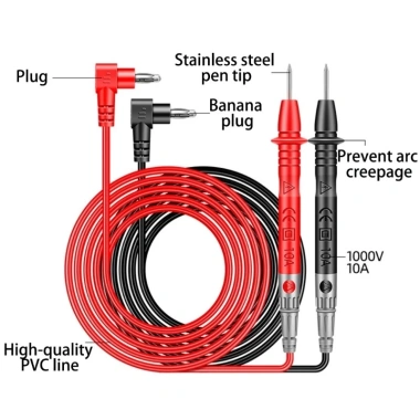 Đầu dò vạn năng số kiểm tra pin kim, dây cáp, bút - Giá ưu đãi 56.100 VND