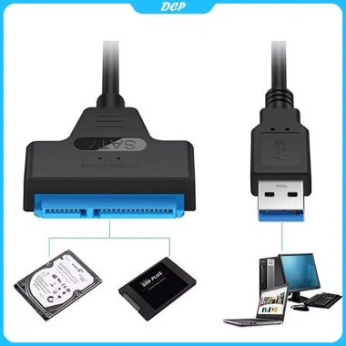 Đầu đọc ổ cứng gắn ngoài DCP 2.5 SATA USB - Hỗ trợ SSD, Giá chỉ 55.000 VND