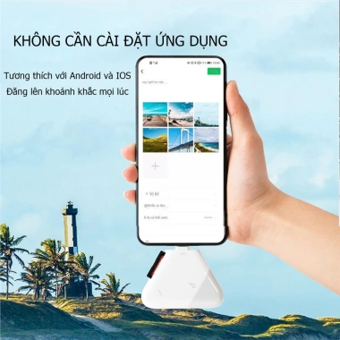 Đầu đọc thẻ đa năng 3 chân cắm cho điện thoại, máy tính, laptop - Giá ưu đãi 205k
