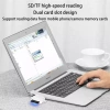 Đầu đọc thẻ nhớ đa năng SD/TF 3 trong 1 - Type C, USB, Lightning, Micro USB cho điện thoại, laptop, PC Giá chỉ 184.000₫ 8