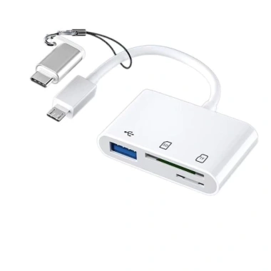 Đầu đọc thẻ nhớ SD, Micro SD, USB cho Android và PC - Giá chỉ 50.000₫, tiết kiệm ngay 6