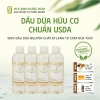 Dầu dừa ép lạnh nguyên chất 100ml - Tinh dầu hữu cơ sinh dược 100% tự nhiên, chỉ 45.000đ